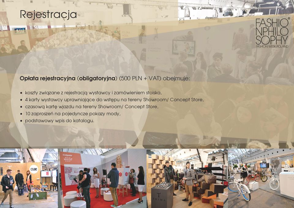 uprawniające do wstępu na tereny Showroom/ Concept Store, czasową kartę wjazdu na
