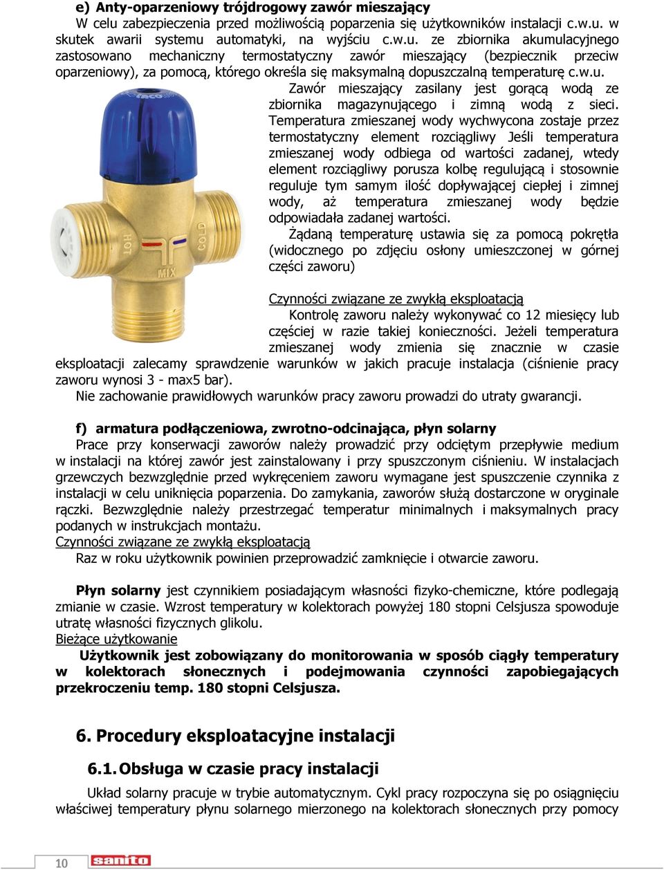 ytkowników instalacji c.w.u.