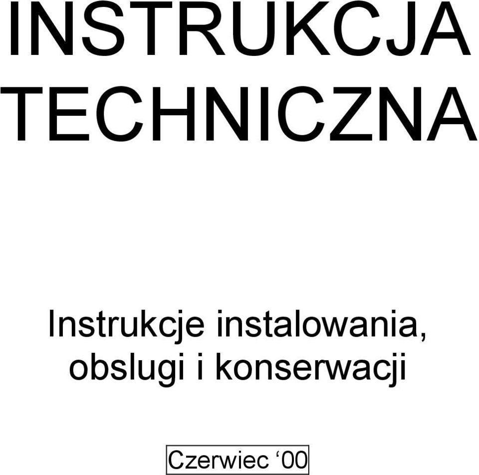 Instrukcje