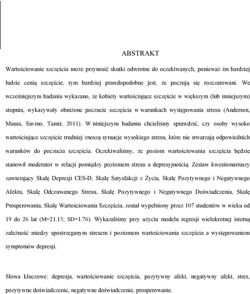 Savino, Tamir, 2011).