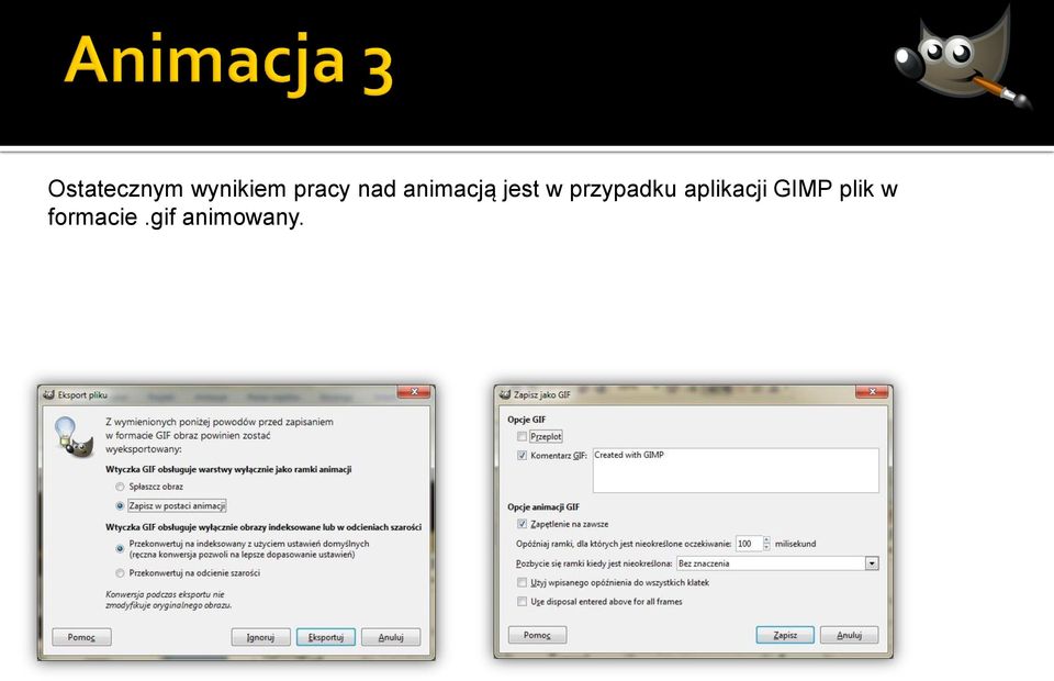 przypadku aplikacji GIMP