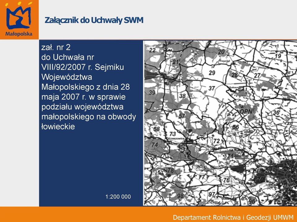Sejmiku Województwa Małopolskiego z dnia 28 maja
