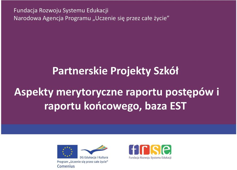 Partnerskie Projekty Szkół Aspekty