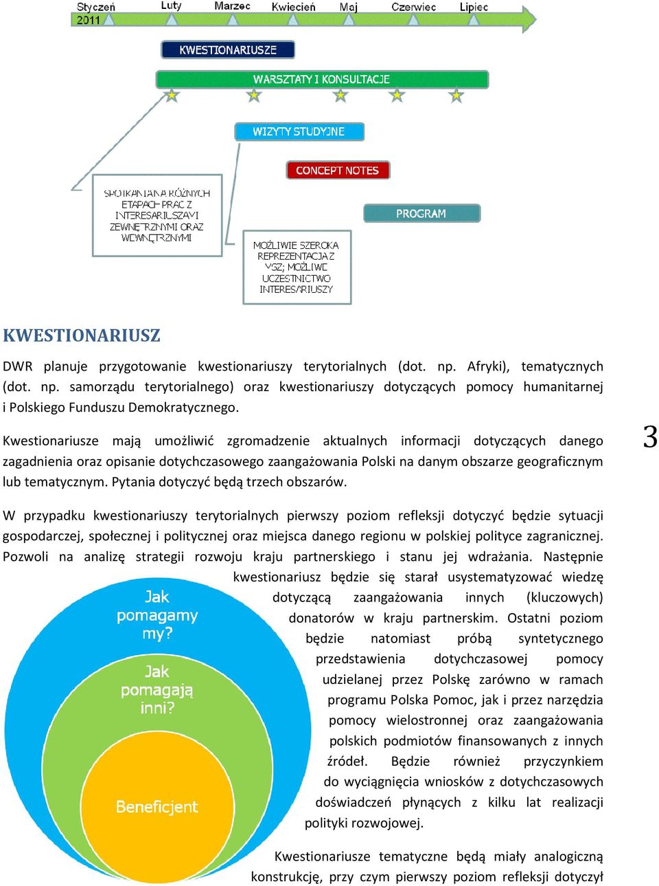 Pytania dotyczyć będą trzech obszarów.