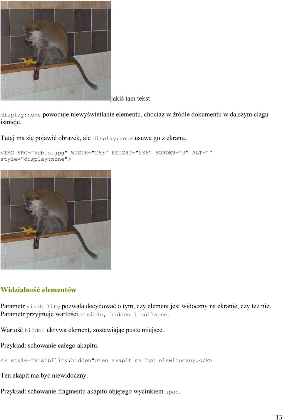 jpg" WIDTH="263" HEIGHT="236" BORDER="0" ALT="" style="display:none"> Widzialność elementów Parametr visibility pozwala decydować o tym, czy element jest widoczny na ekranie,