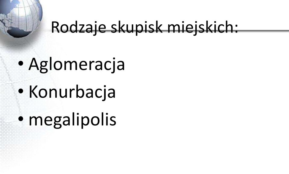 Aglomeracja