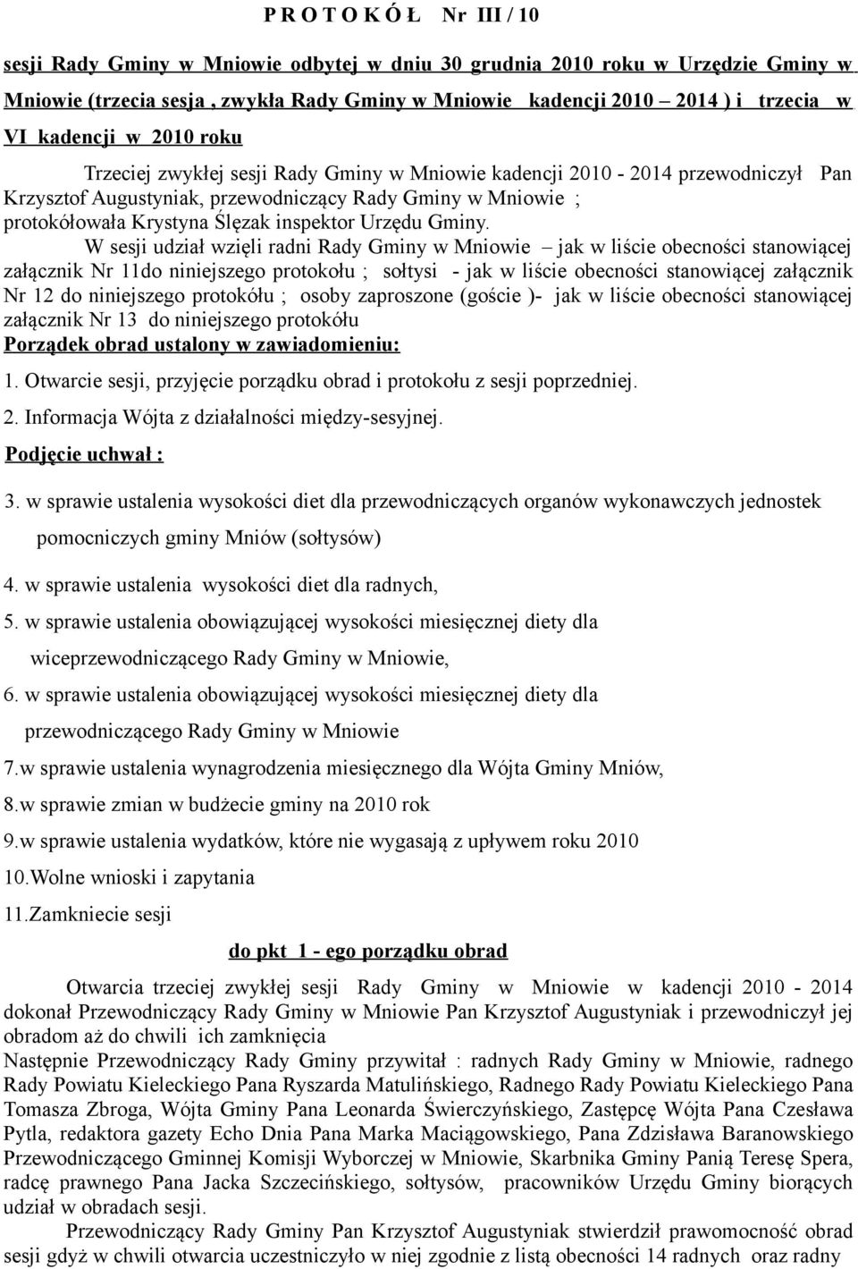 inspektor Urzędu Gminy.