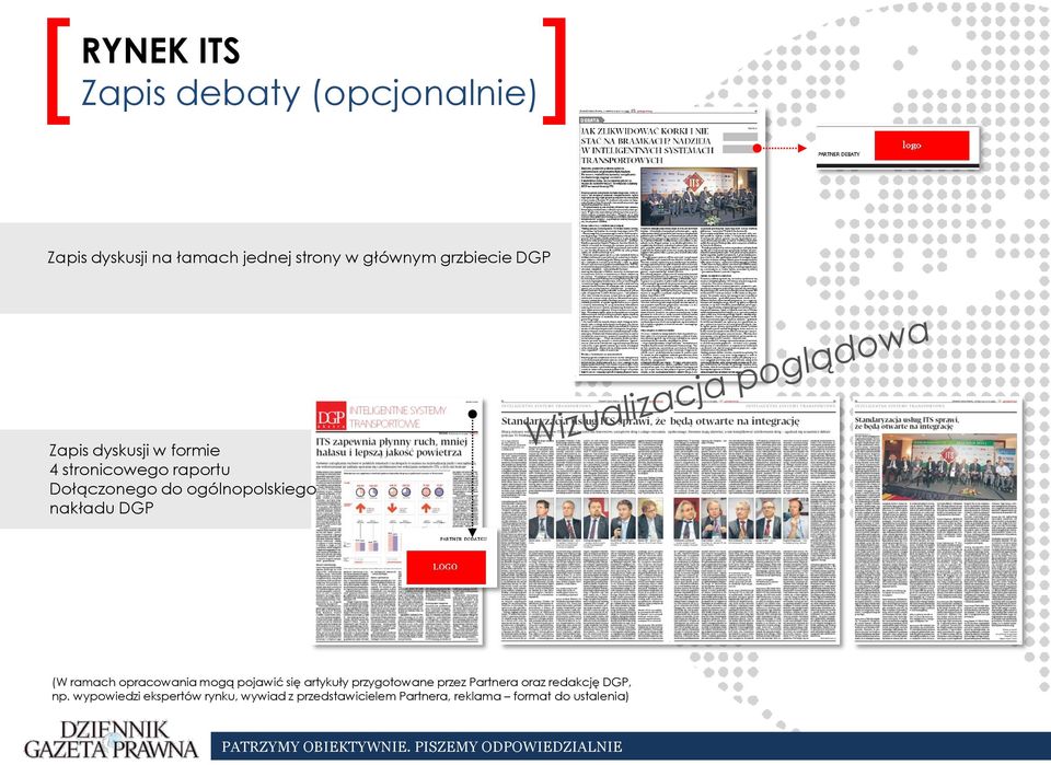 nakładu DGP (W ramach opracowania mogą pojawić się artykuły przygotowane przez Partnera oraz