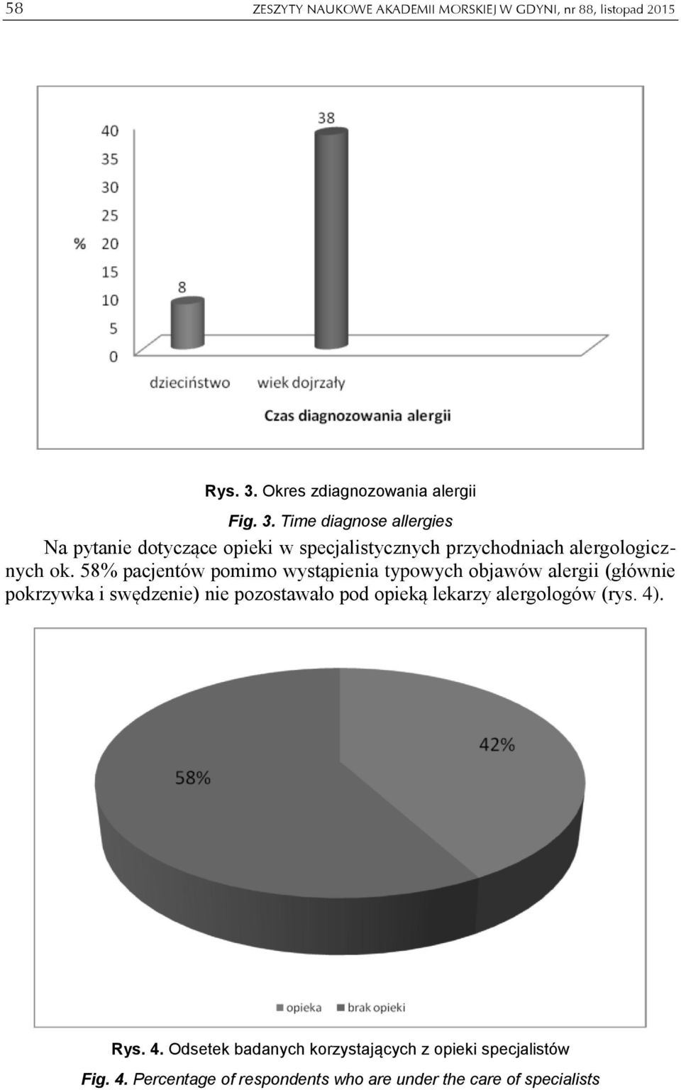 Time diagnose allergies Na pytanie dotyczące opieki w specjalistycznych przychodniach alergologicznych ok.