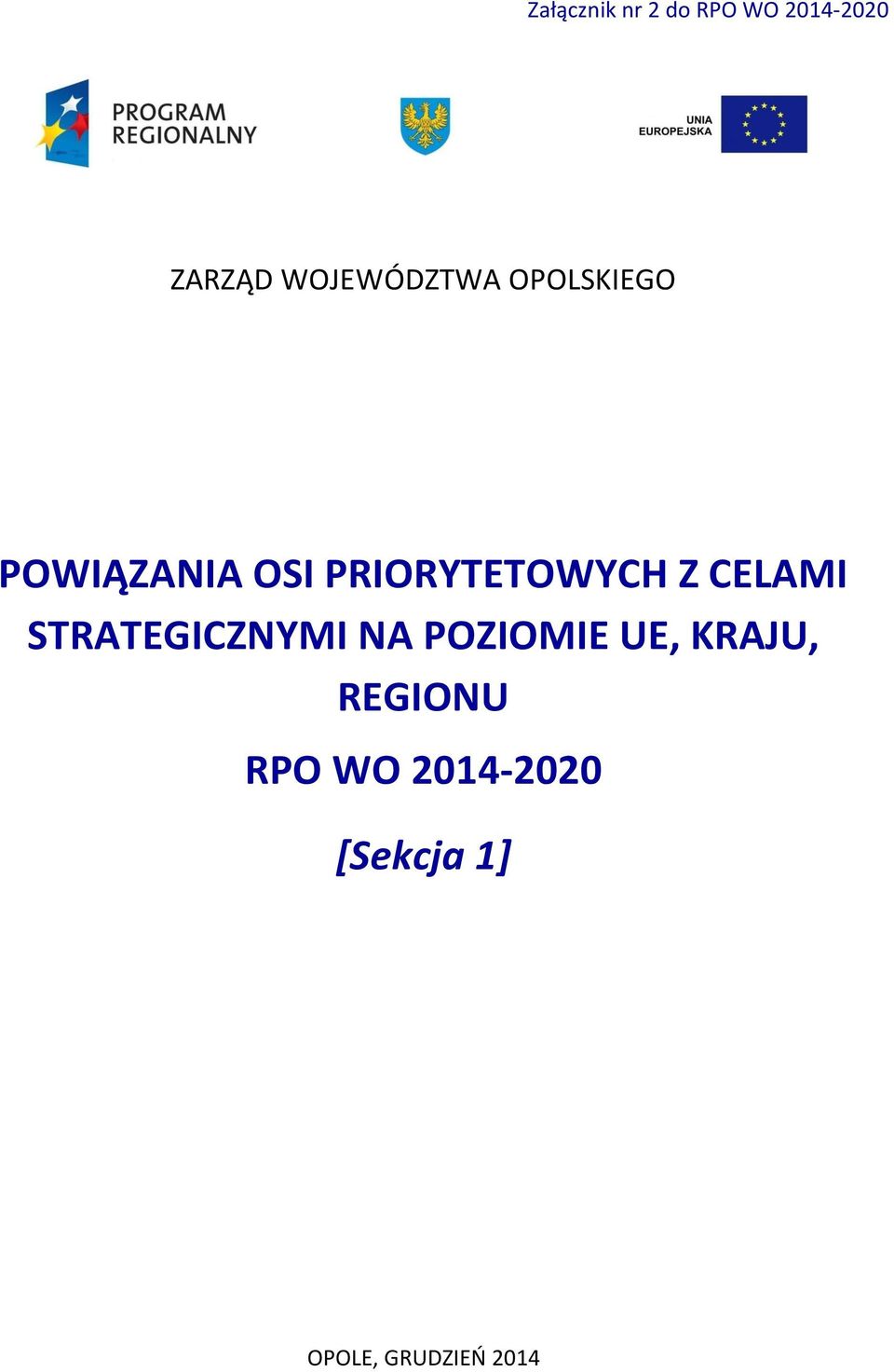 STRATEGICZNYMI NA POZIOMIE UE, KRAJU,