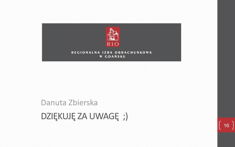 DZIĘKUJĘ