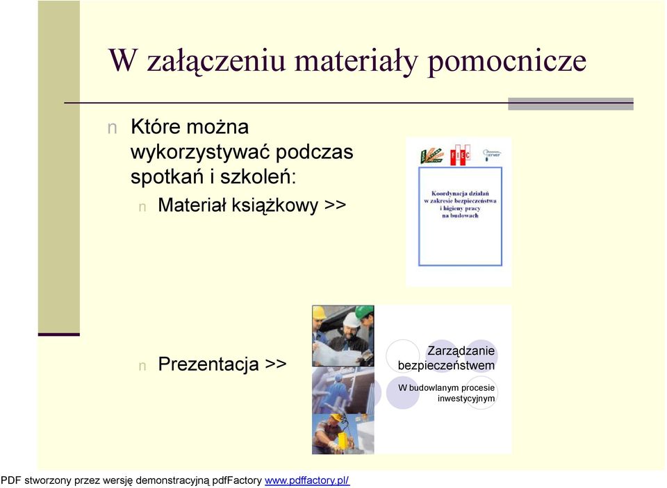 Materiał książkowy >> Prezentacja >>