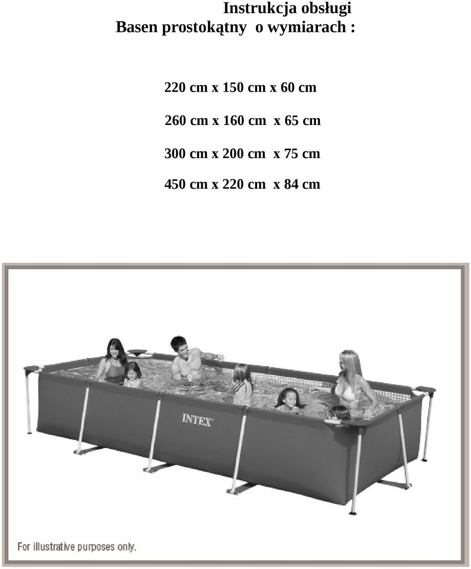 cm 260 cm x 160 cm x 65 cm 300 cm x