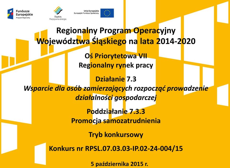 3 Wsparcie dla osób zamierzających rozpocząć prowadzenie działalności gospodarczej