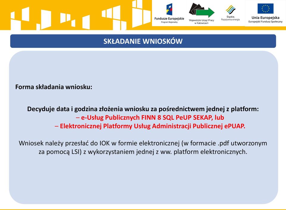 Platformy Usług Administracji Publicznej epuap.