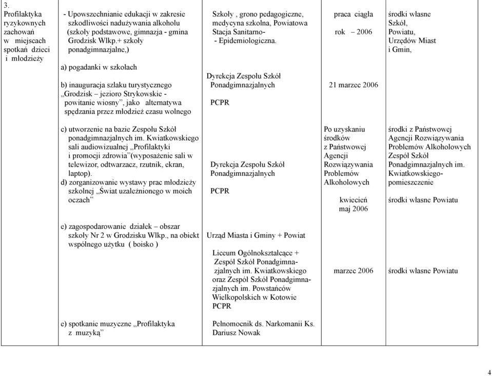 medycyna szkolna, Powiatowa Stacja Sanitarno- - Epidemiologiczna.