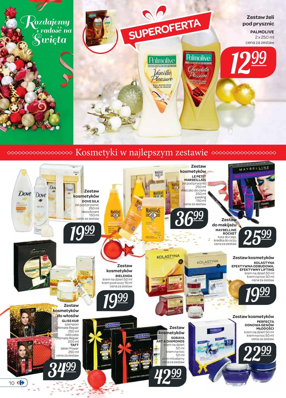 Ultimate Repair 200 ml TAFT lakier Power 34 BIELENDA krem na dzień 50 ml krem pod oczy 15 ml 19 SORAYA ART & DIAMONDS krem na dzień 50 ml krem na noc 50 ml płyn