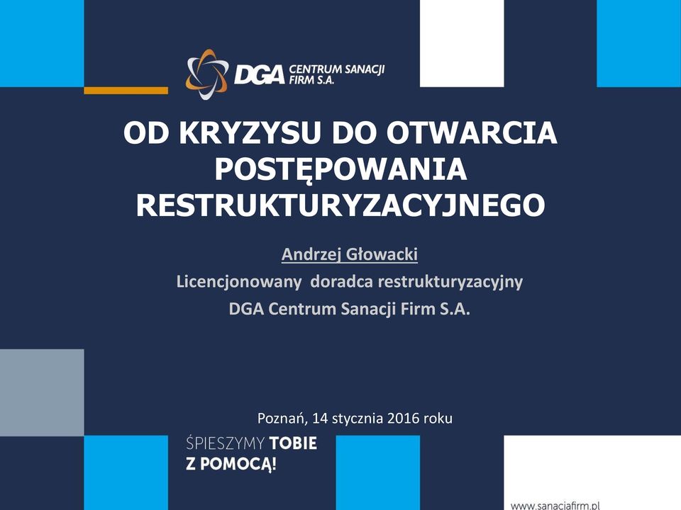 Licencjonowany doradca restrukturyzacyjny