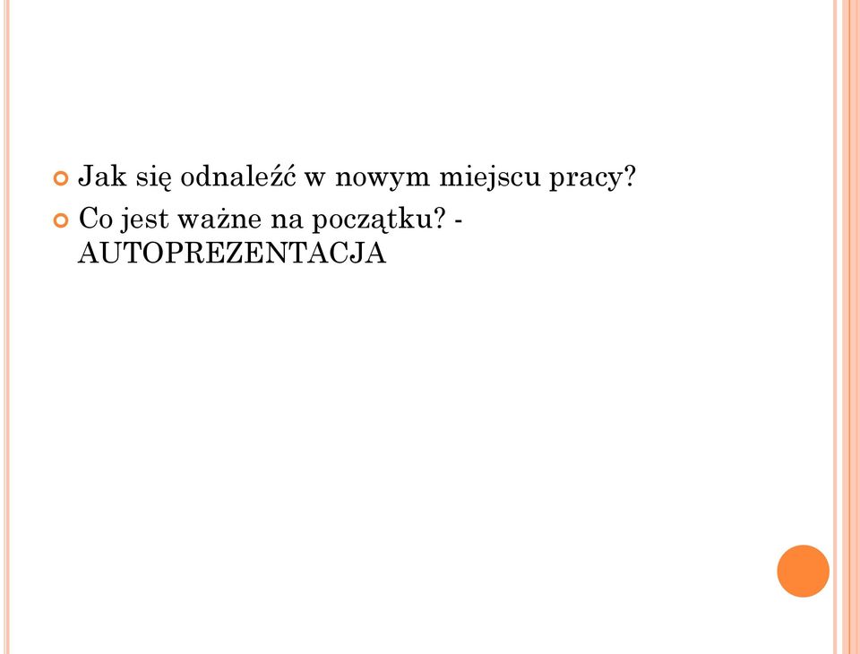 Co jest ważne na