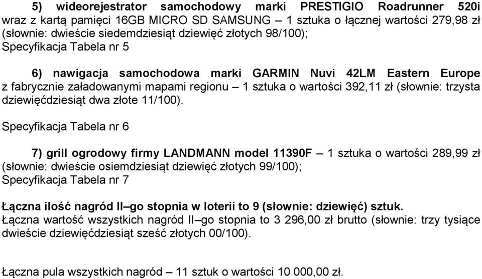 dziewięćdziesiąt dwa złote 11/100).