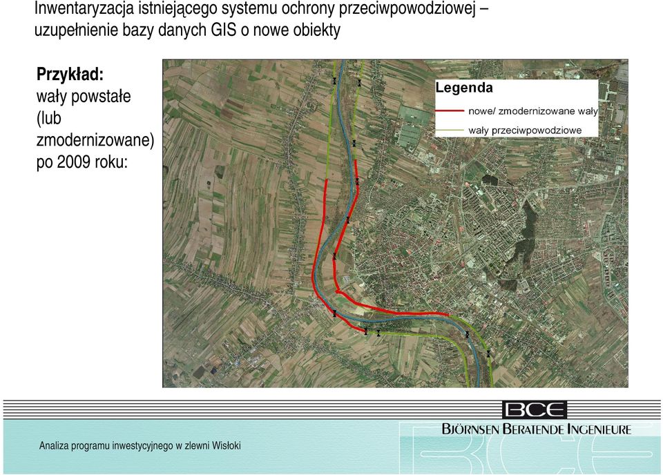 bazy danych GIS o nowe obiekty Przykład: