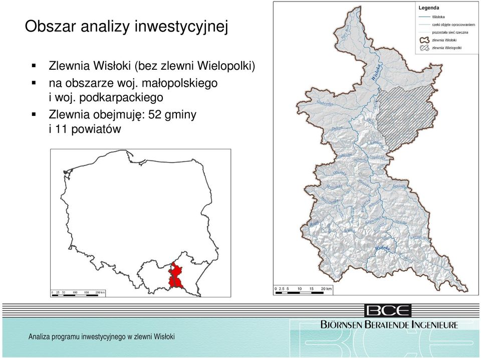 obszarze woj. małopolskiego i woj.