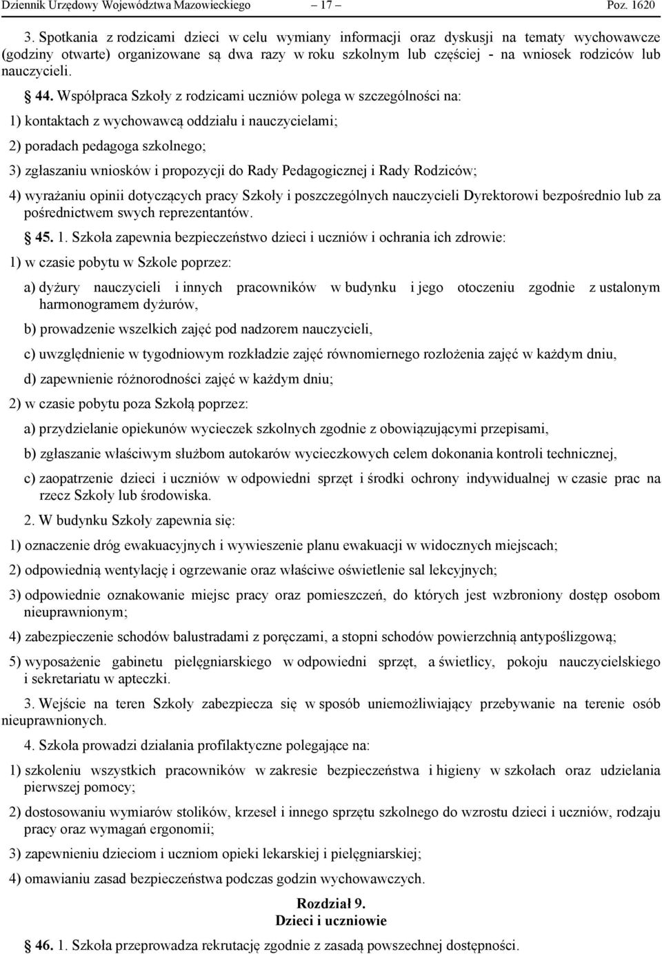 nauczycieli. 44.