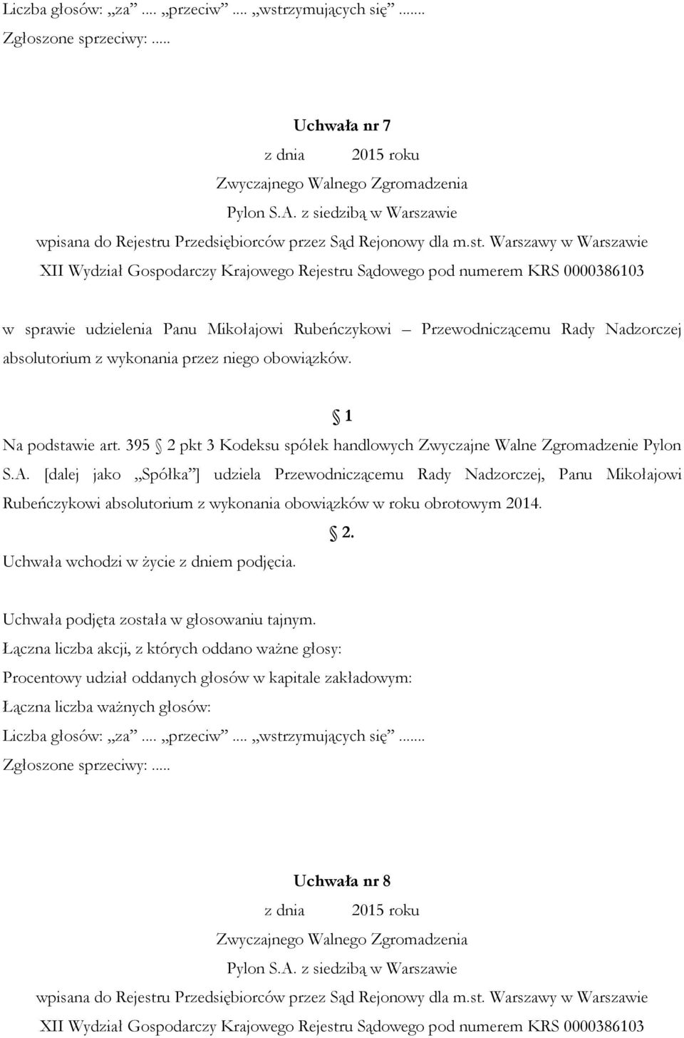 obowiązków. S.A.
