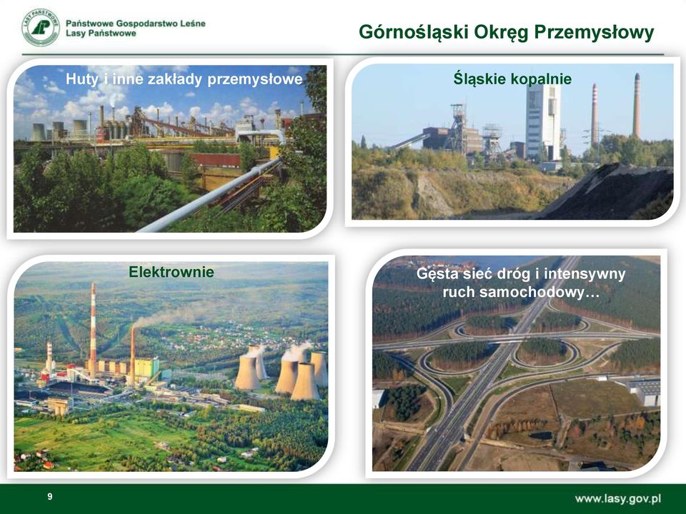 kopalnie Elektrownie Gęsta sieć