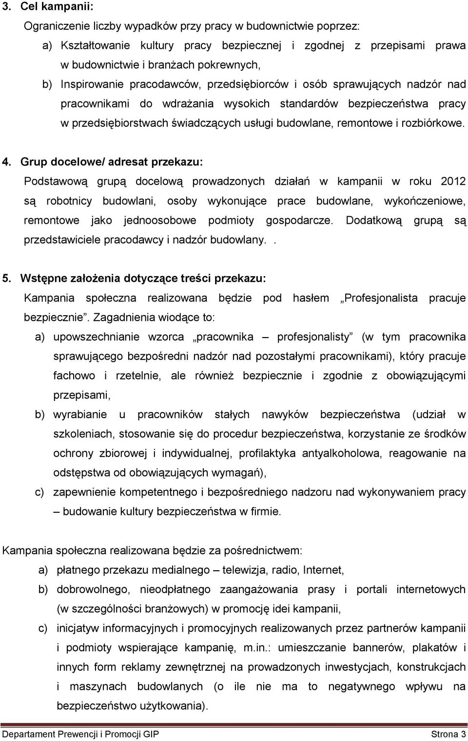 remontowe i rozbiórkowe. 4.