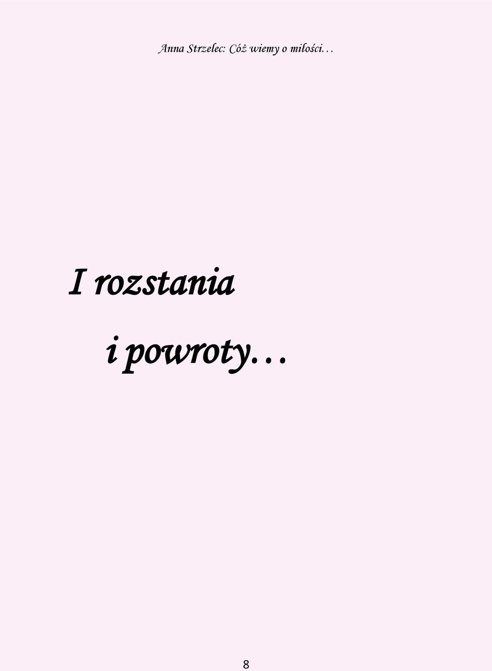 i powroty