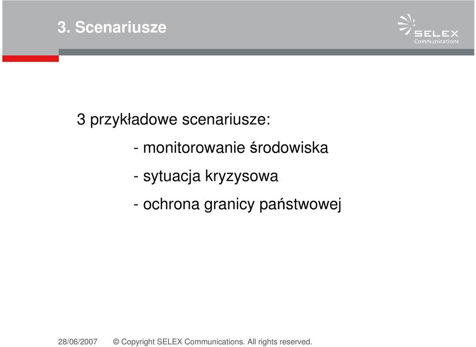 środowiska - sytuacja