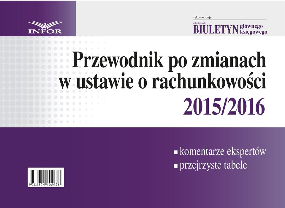 zmianach w ustawie o rachunkowości