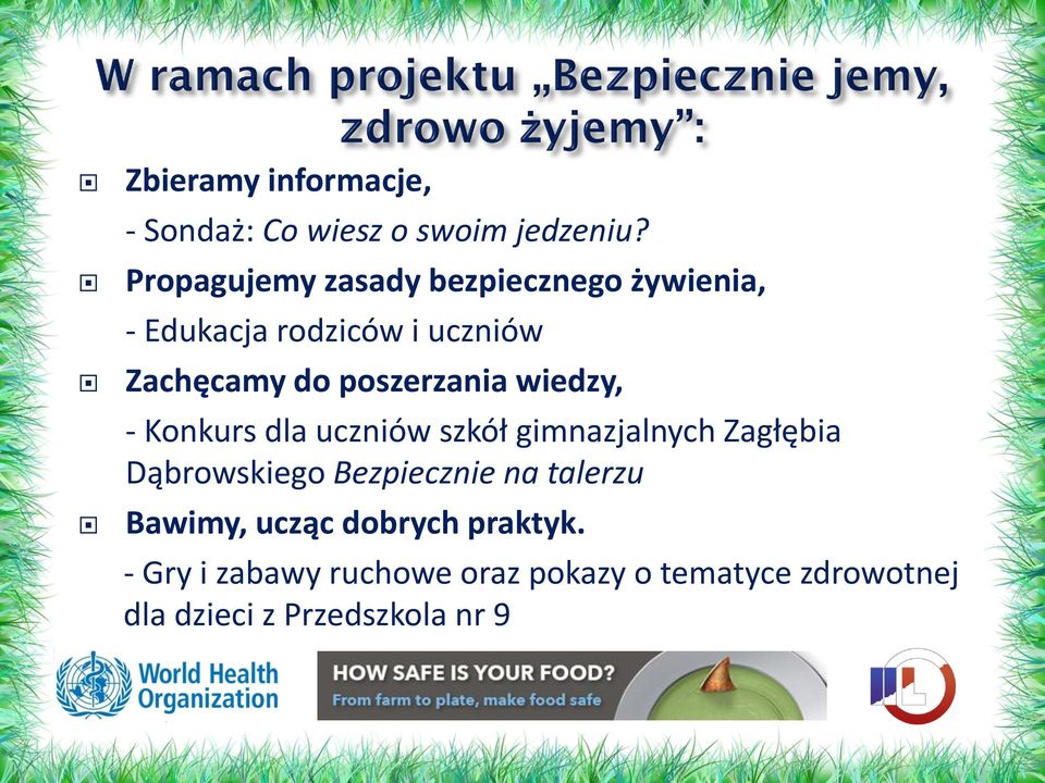 poszerzania wiedzy, - Konkurs dla uczniów szkół gimnazjalnych Zagłębia Dąbrowskiego