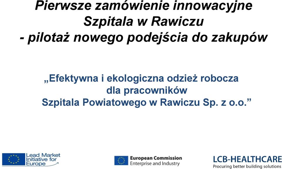Efektywna i ekologiczna odzież robocza dla