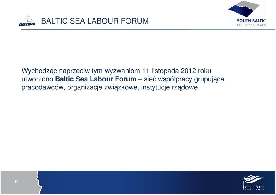 Sea Labour Forum sieć współpracy grupująca