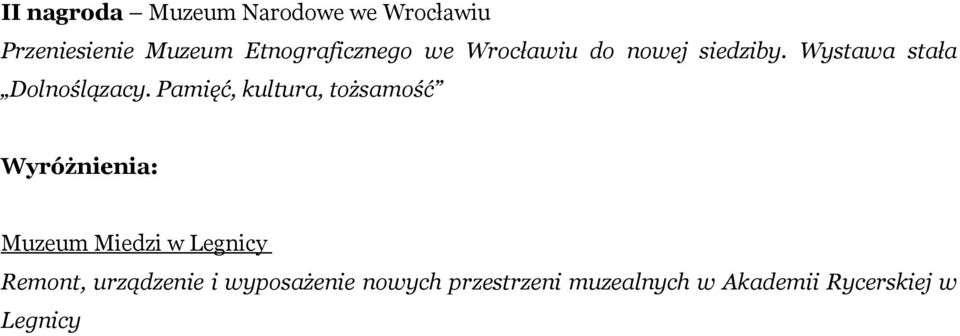 Wystawa stała Dolnoślązacy.