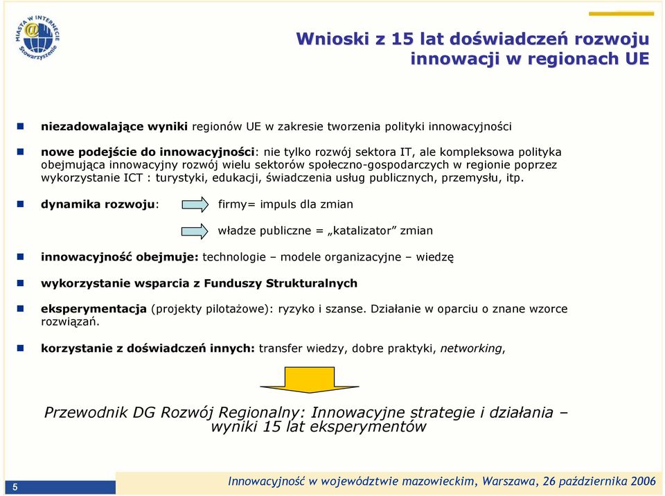 publicznych, przemysłu, itp.
