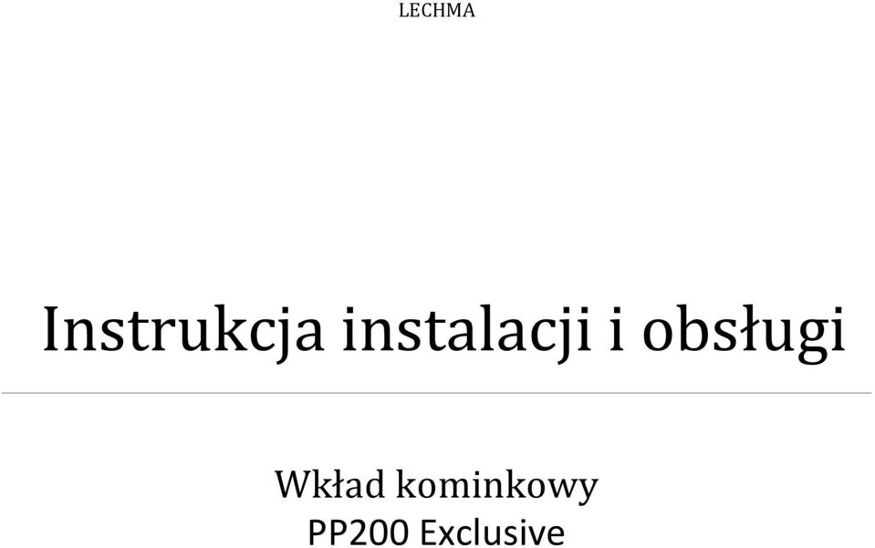 obsługi Wkład