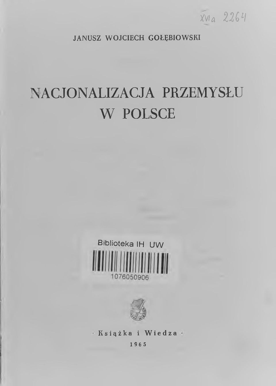 PRZEMYSŁU W POLSCE
