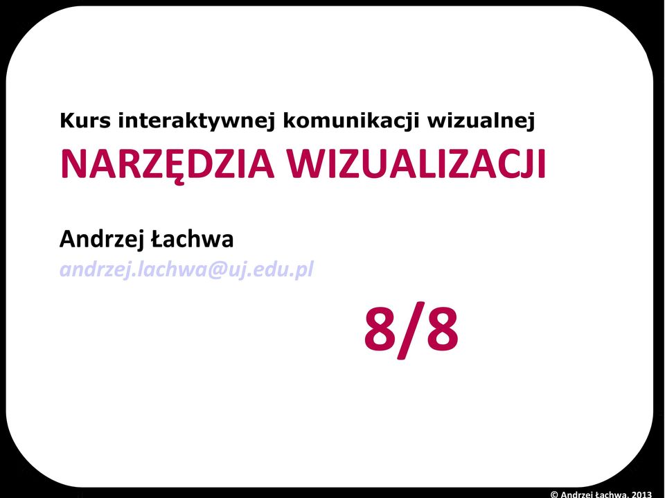 NARZĘDZIA WIZUALIZACJI