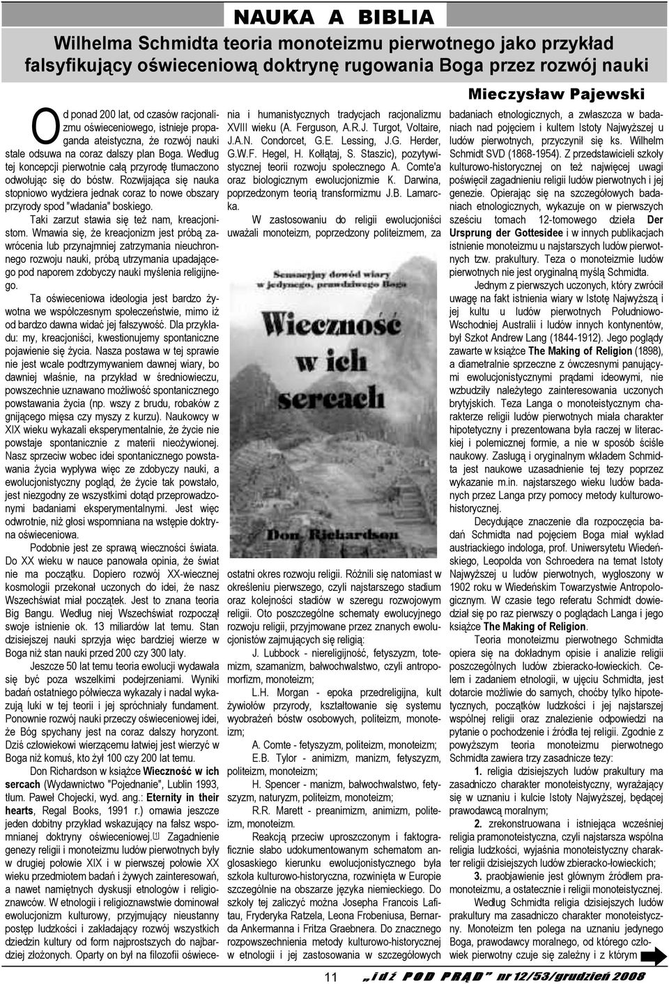 datowanie węglowe młodego kreacjonizmu na Ziemirandki akademikere