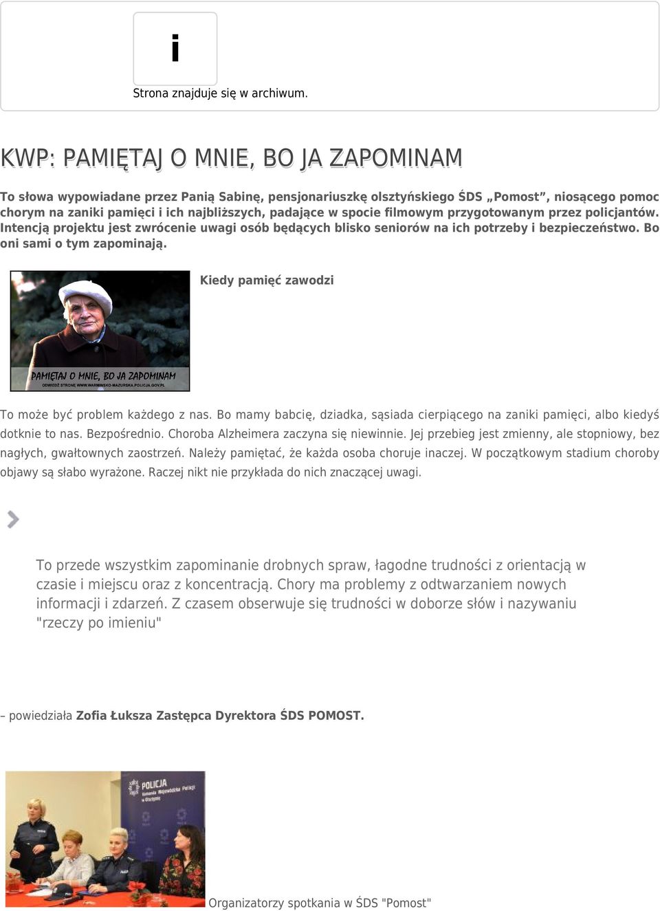KWP: PAMIĘTAJ O MNIE, BO JA ZAPOMINAM - PDF Free Download