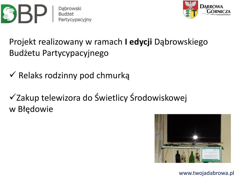 Relaks rodzinny pod chmurką Zakup