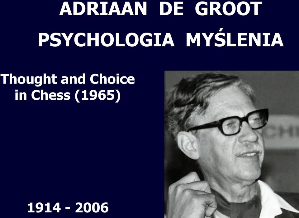 Thought and Choice