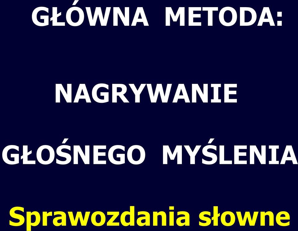 GŁOŚNEGO