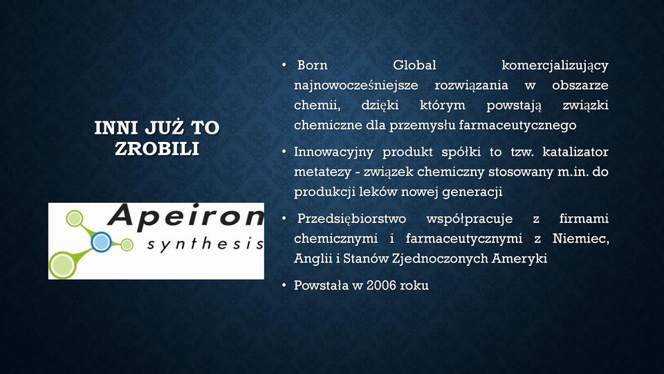 katalizator metatezy - związek chemiczny stosowany m.in.