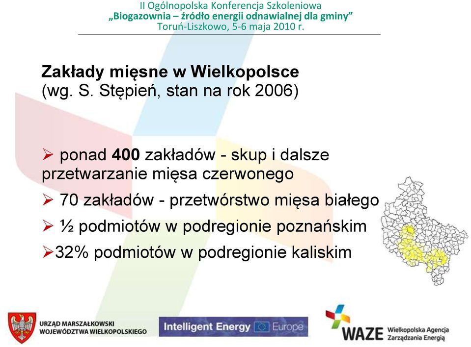 przetwarzanie mięsa czerwonego 70 zakładów - przetwórstwo