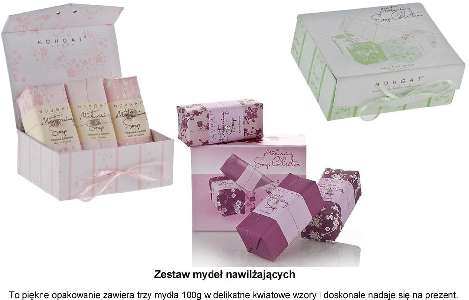 mydła 100g w delikatne kwiatowe