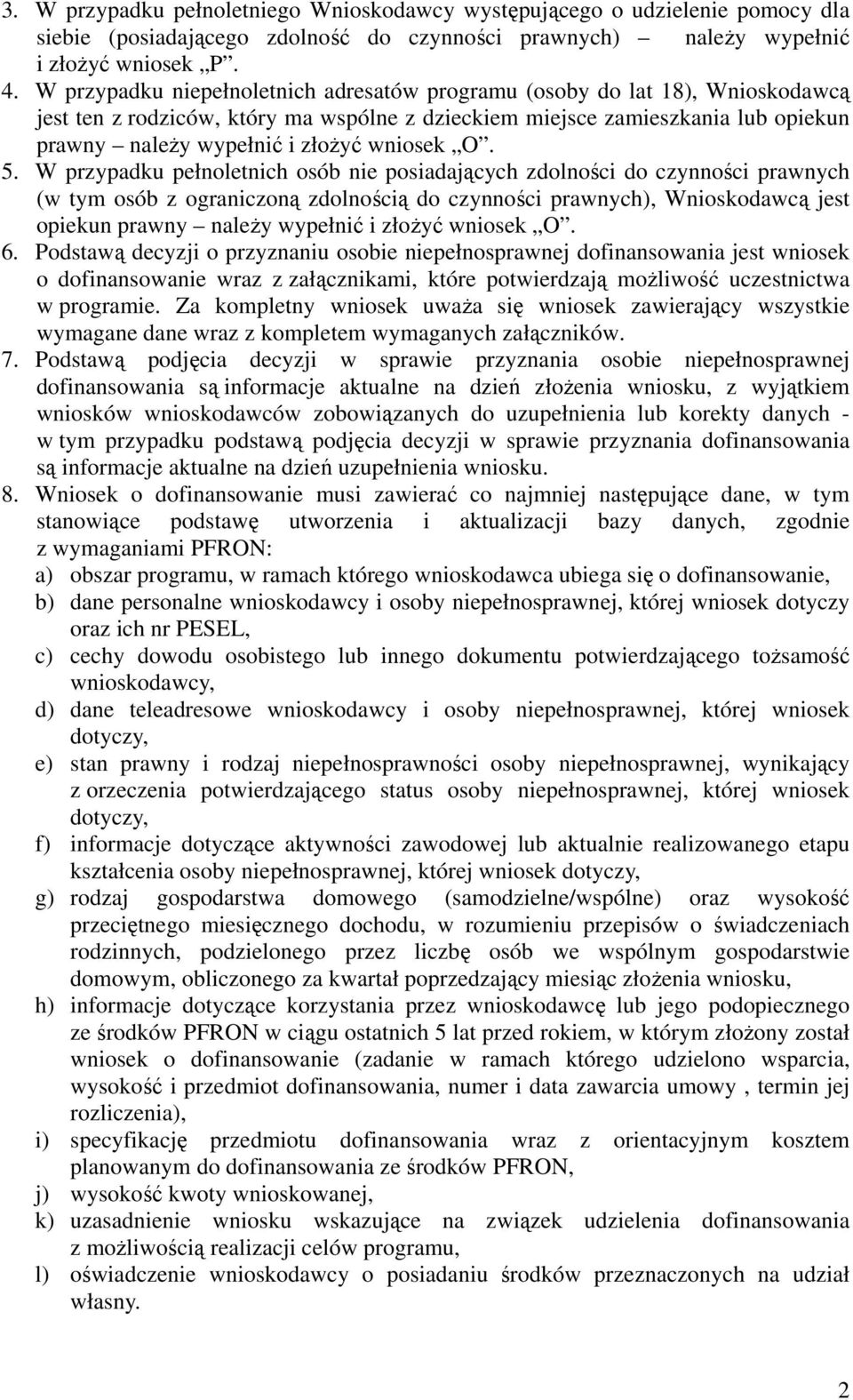 wniosek O. 5.